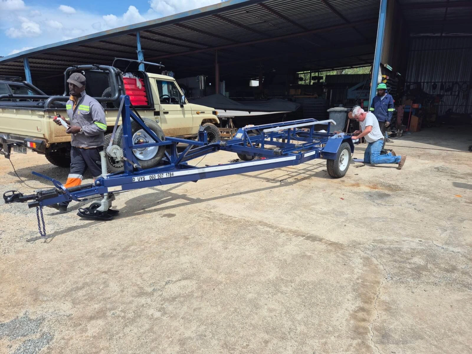 Custom protective coating project
