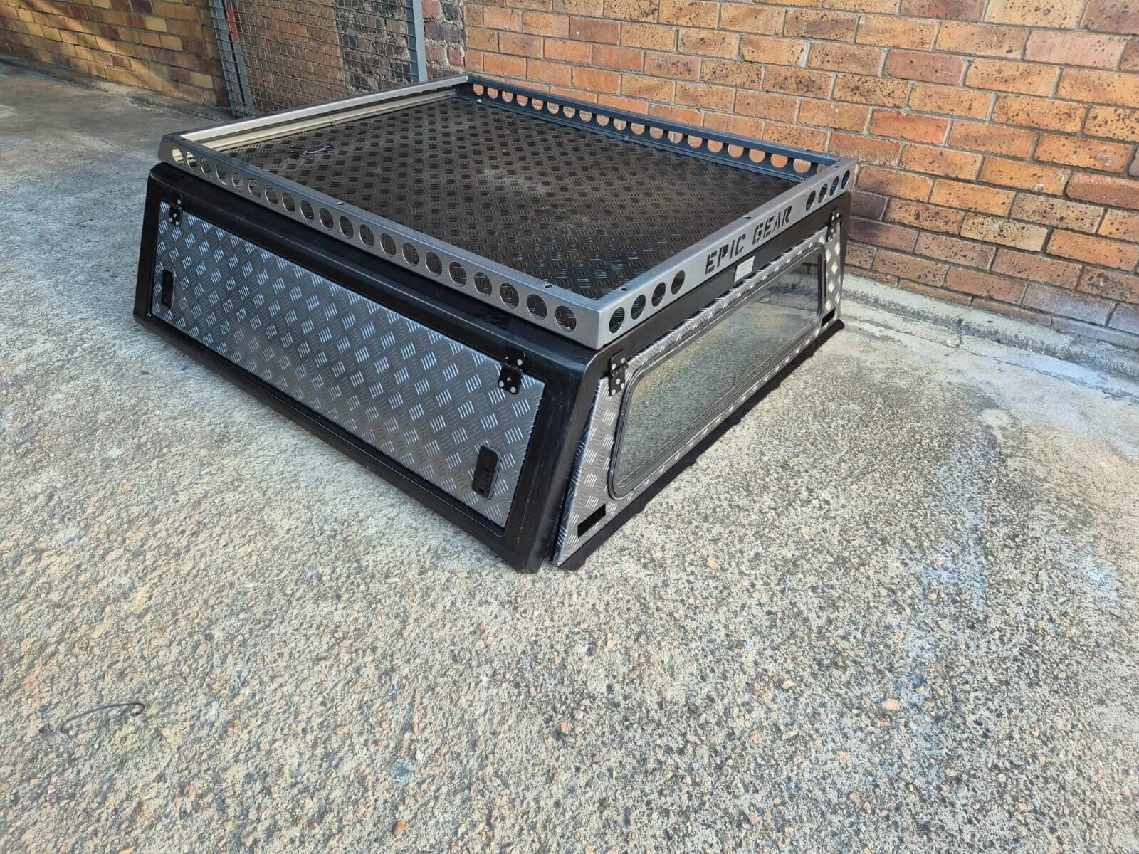 Industrial powder coating finish